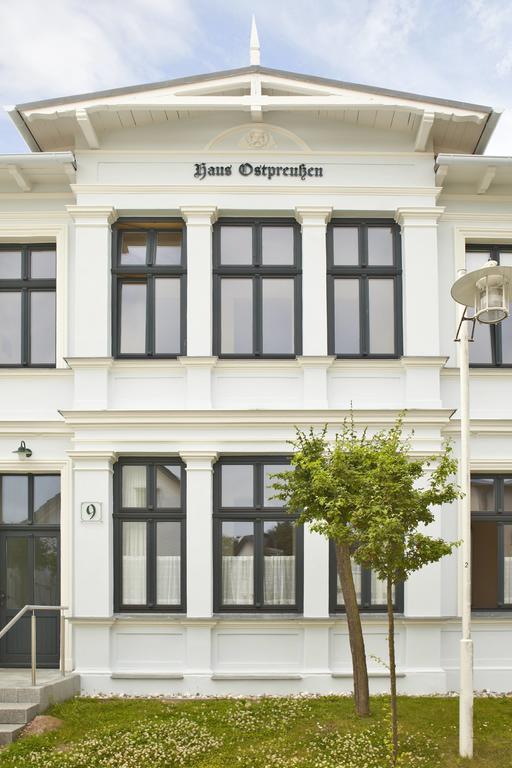 Strandvilla Ostpreussen - Dependance Strandhus ゼーバート・ヘリングスドルフ エクステリア 写真